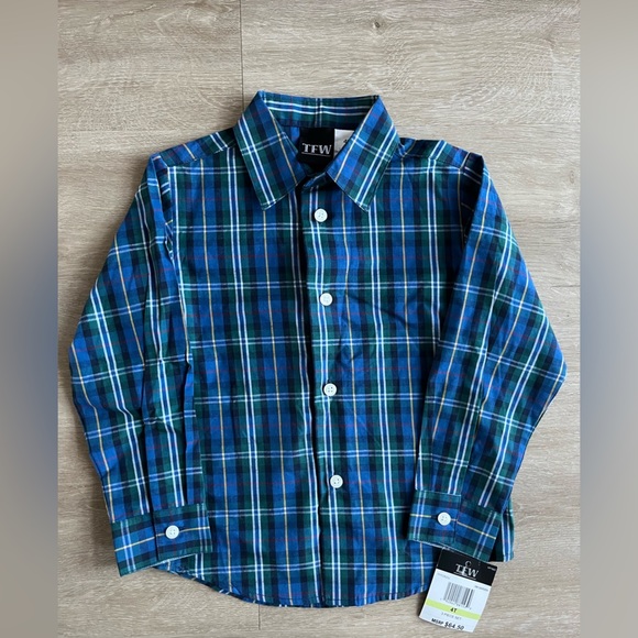 Toddler Boy Dress Shirt Bundle Size 4 Long Sleeve Button-Up 3-Shirts - Picture 3 of 7